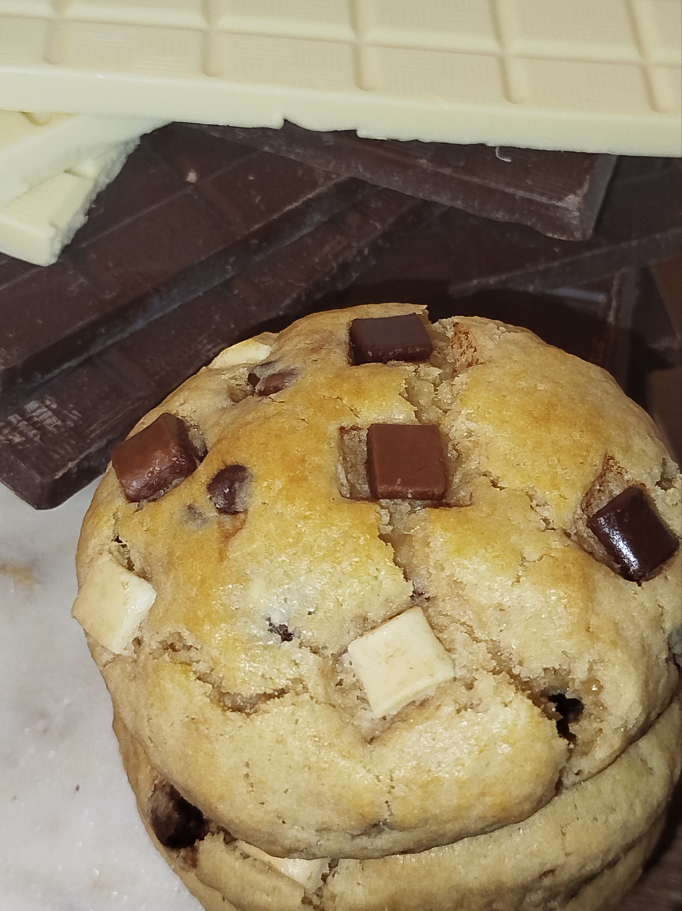 Cookie aux 3 chocolats